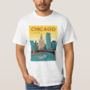 Recherche de vintage chicago tshirts Illustration