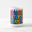 Recherche de dessin au crayon coloré tasses Pour enfants