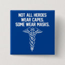 Recherche de médecin badges Super héros