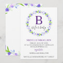 Recherche de monogram baby shower invitations Parti