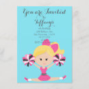 Recherche de pom pom girl invitations Rose
