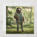 Recherche de paresse vœux cartes D'anniversaire de paresse