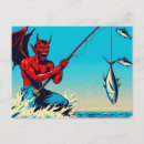 Recherche de thons cartes postales Pêche