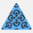 Recherche de triangulaire autocollants Motif
