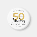 Recherche de anniversaire de 50 ans magnets Moderne