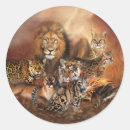 Recherche de grands chats autocollants Léopard
