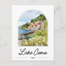 Recherche de lac de como cartes postales Moderne