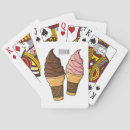 Recherche de glace jeux de cartes Crème glglace