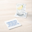 Recherche de drôle dessous de verres Slogan