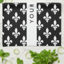 Recherche de héraldique cuisine linges Fleur de lis