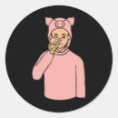 Recherche de porc autocollants Garçon