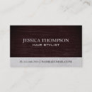 Recherche de velours rouge cartes visite Coiffeur