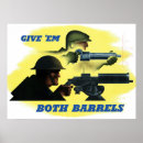 Recherche de mitrailleuse posters Ww1