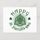 Recherche de famille irlandaise cartes postales Shamrock
