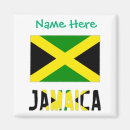 Recherche de drapeau la jamaïque de magnets Vert