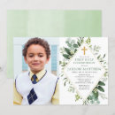 Recherche de première moderne petite communion invitations Élégant