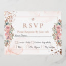 Recherche de rsvp rose cartes postales Calligraphie