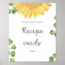 Recherche de sunflower bridal shower posters Elegant