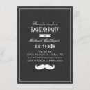 Recherche de party enterrement vie de garçon invitations Moustache