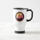 Recherche de conception vintage voyage mugs Groupe de conception