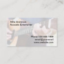 Recherche de guitare acoustique cartes visite Musical