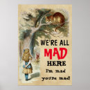 Recherche de chat cheshire posters Lapin blanc