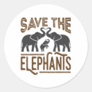 Recherche de défenses autocollants Animal sauvage