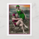 Recherche de costume de bain cartes postales Vintage