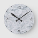 Recherche de texture marbre horloges Élégant