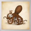 Recherche de céphalopode posters Steampunk