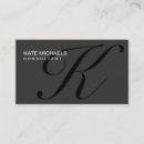 Recherche de lettre k cartes visite Moderne