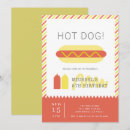 Recherche de hot dogs invitations Pour enfants