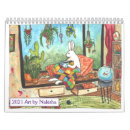 Recherche de lapin calendriers Aquarelle