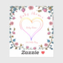 Recherche de faire part de bébé autocollants Coeur