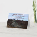 Recherche de dix commandements vœux cartes Indien