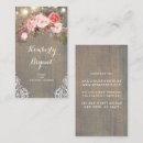 Recherche de rose dentelle cartes visite Floral