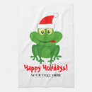 Recherche de grenouille père noël maison deco Drôle