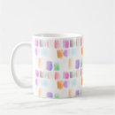 Recherche de motif carré rose tasses Coloré