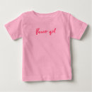 Recherche de wedding bébé tshirts Fleur