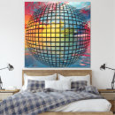 Recherche de globe impressions sur toile Abstrait