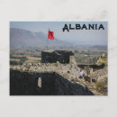 Recherche de drapeau albanais cartes postales Albanie