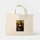 Recherche de mona lisa tote bags Leonardo da vinci