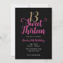 Recherche de treize ans invitations Moderne