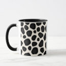 Recherche de motif vache tasses Noir