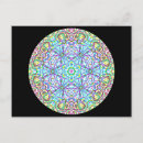 Recherche de méditation mandala cartes postales Mandalas