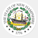 Recherche de new hampshire autocollants Emblème