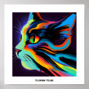 Recherche de felines art Coloré