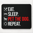 Recherche de caresse tapis souris Chien