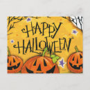 Recherche de halloween cartes postales Orange