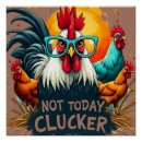 Recherche de rooster posters Poulet drôle